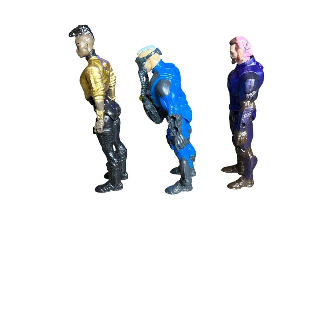Action Figures Lot 3 Final Faction Figures Torn, Riptide‎ and Sgt Ruck